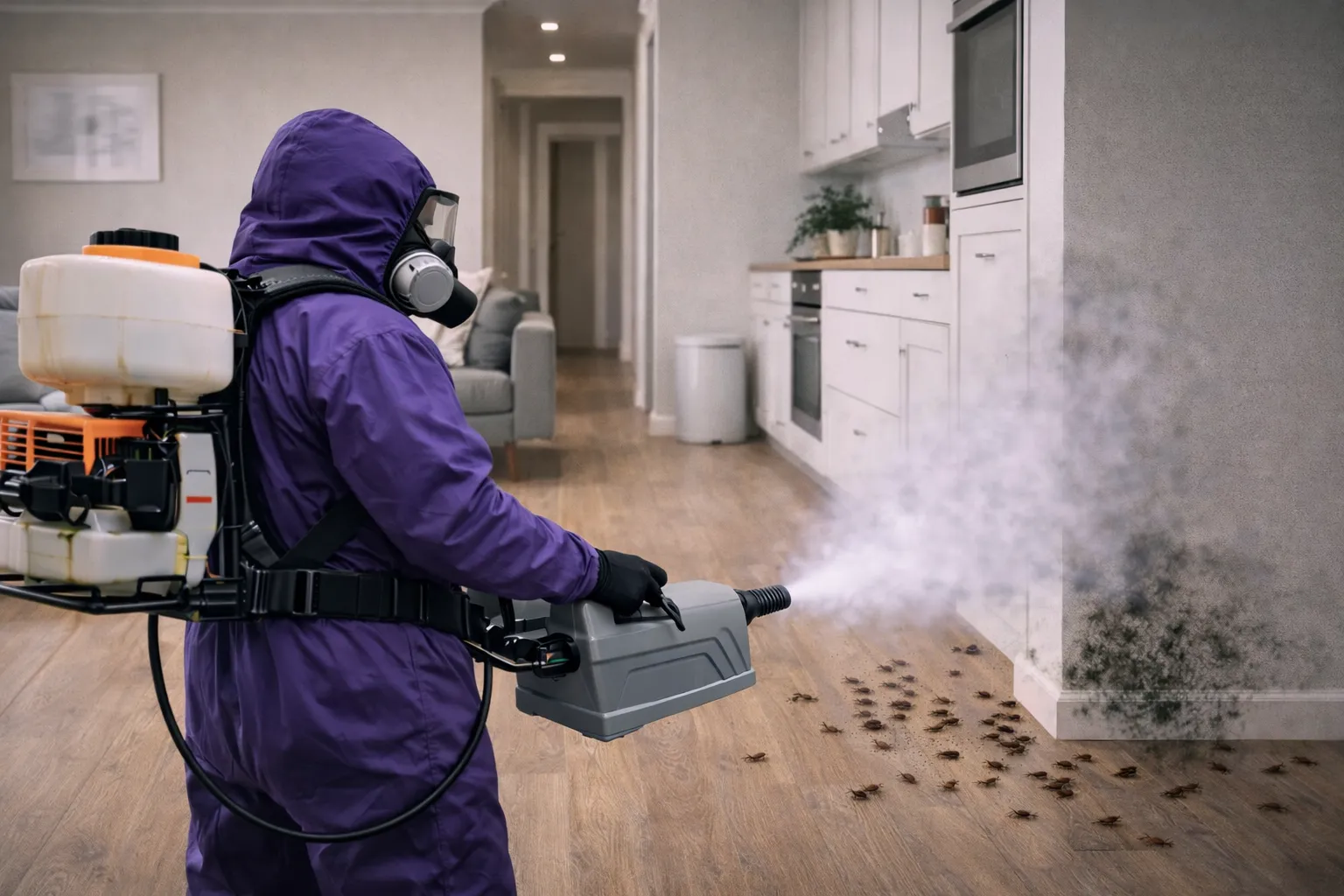 Уничтожение тараканов платно и быстро